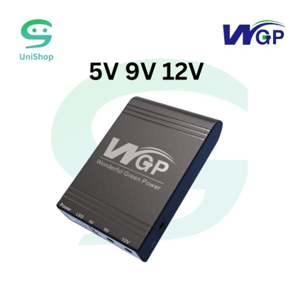 WGP mini ups 5v 9v 12v 10400mAh backup